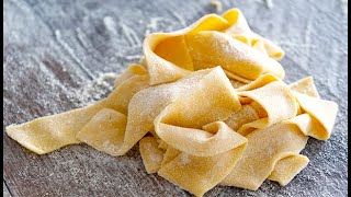 How to Make PAPPARDELLE PASTA RECIPE shorts [upl. by Dieterich]