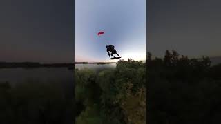 Crazy Kitesurf Jump over an entire Island 🤯 [upl. by Ottillia187]