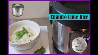 Cilantro Lime Rice  INSTANT ZEST RICE AND GRAIN COOKER [upl. by Rab]