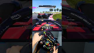 F1 2023 PS5 Batalla Vs Hamilton en Barcelona SF1000 Wheel f12023 f1game f123 [upl. by Anikahs]