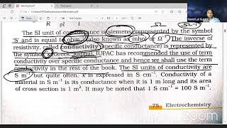 Conductance ConductanceConductance of Electrolytic Solutions [upl. by Merow]