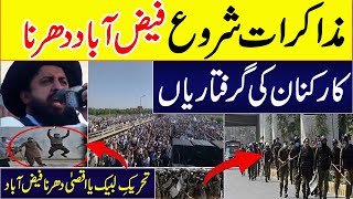 Muzakrat Shoro  Labbaik ya aqsa March  live FaizAbad Dharna  TLP dharna Faizabad [upl. by Leraj370]