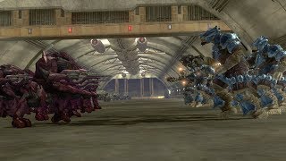 Halo 3 AI Battles  Elite Major vs Brute Major [upl. by Mich]