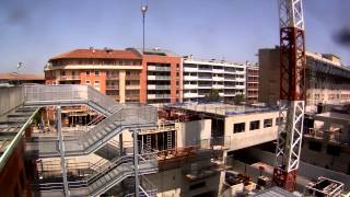 Passerelle 2016  Timelapse des travaux de mai 2014 à septembre 2014 [upl. by Lein]