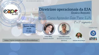 Diretrizes operacionais da EJA  2º e 3º segmentos [upl. by Nagah856]