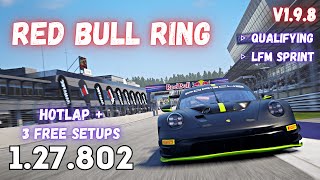 PORSCHE 992 GT3 R  RED BULL RING 1278  HOTLAP  FREE SETUP  ACC v19 [upl. by Ojela802]