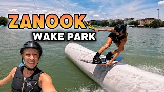 Day at ZANOOK Wake Park in Bangkok [upl. by Nyladnarb]