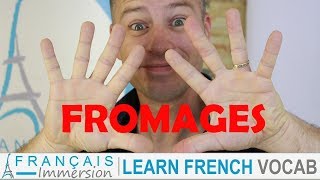 TOP 10 FAVORITE FRENCH CHEESES  Les Fromages Préférés des Français  Learn French Culture [upl. by Ial]