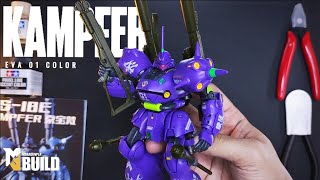 HG 1144 KAMPFER EVA 01 COLOR  SPEED BUILD ASMR  BOOTLEG [upl. by Anailil]