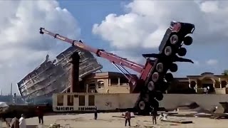 CRANE FAILS Caught on Tape 2016  Compilation of Crashes Collapses Accidents  Failtastic [upl. by Clyte]