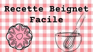 Beignet au fer à beignet facile [upl. by Arada]