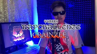 44bars Rapchallenge  Crainzee  Asintado [upl. by Ehcsrop940]