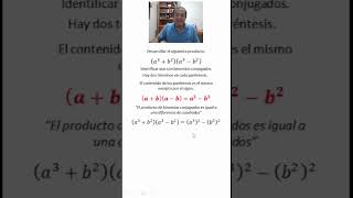 Binomios conjugados 03 parte 05 matematicas algebra binomiosconjugados diferenciadecuadrados [upl. by Bennion]