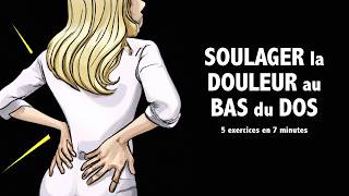 Soulager la DOULEUR au bas du DOS exercices à faire CHAQUE MATIN en 7 minutes [upl. by Nileek]