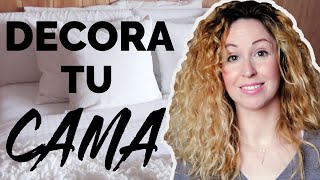 🛏 Cómo VESTIR UNA CAMA Elegante 💡Ideas y consejos [upl. by Sosthenna]