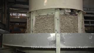 Kaolin Dryer Minerals  Kaolin production [upl. by Leonie]