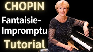 Chopin Fantaisie Impromptu Tutorial by Professor Brown [upl. by Lap]