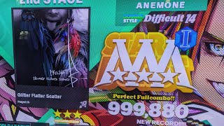 【DDR】Gritter Flatter ScatterDP踊PFC P12 World Record [upl. by Stilu]