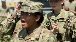 Mansfield High Cadets Train with Fort Sill NCOA [upl. by Leinaj]