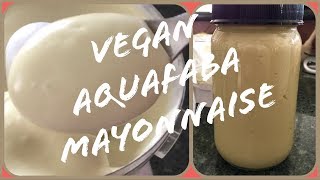 Vegan Aquafaba Mayonnaise [upl. by Auqinat]