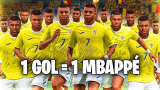 1 Gol  1 Mbappe la Nationala Romaniei in FIFA 22 [upl. by Merwin152]