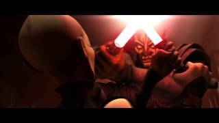 Star Wars The Clone Wars  ObiWan Kenobi amp Asajj Ventress vs Darth Maul amp Savage Opress 1080p [upl. by Tjader]