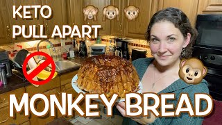 87 Keto Monkey Bread No bananas here Just a group of monkeys trying the newest recipe 🐒 [upl. by Artapoelc]