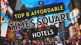 Best Affordable Hotels in New York City near Times Square 2024 Tour and reviews [upl. by Caye]