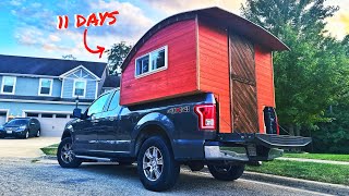 Building a Custom Truck Camper for my F150 [upl. by Magee]