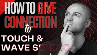 GLOLED  HOW TO GIVE CONNECTION TO TOUCH AND HAND WAVE SENSOR gloled [upl. by Maynord]