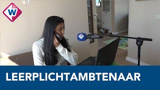 Het werk van de leerplichtambtenaar is in coronatijd enorm veranderd  OMROEP WEST [upl. by Down256]