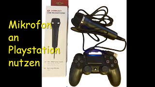 Mikrofon an Playstation nutzen  Pegeleinstellung und Test  Lioncast [upl. by Avigdor]