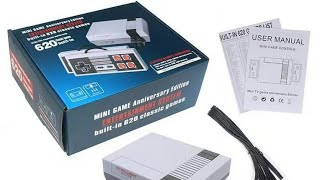 Classic Mini Retro Game System With 620 Builtin Games [upl. by Gurney]