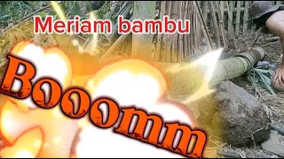 Membuat Meriam bambu [upl. by Brunhilda]