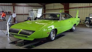 1970 Plymouth Road Runner Superbird 426 Hemi 4 Speed in Green on My Car Story with Lou Costabile [upl. by Enninaej]