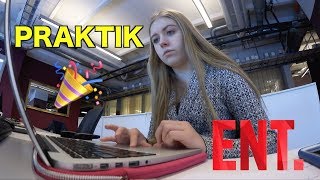 Vloggvecka dag 1 Praktik hos ENT [upl. by Nerta]