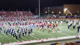 West Aurora Blackhawk Marching Band 2016 [upl. by Ecirtnas]