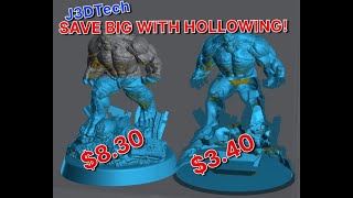 Become a Hollowing Expert In Lychee  SAVE MONEY 3dprinting help [upl. by Yecal]