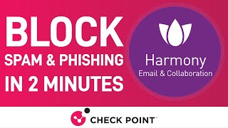 Check Point Harmony Email amp Collaboration Block Spam and Phishing [upl. by Westbrooke]