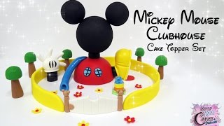 Mickey Mouse Clubhouse Cake Topper Set  FUN HOW TO [upl. by Retsila727]