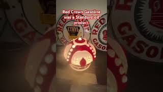 Collecting Standard Red Crown Gasoline Memorabilia history channel automobile [upl. by Westleigh]