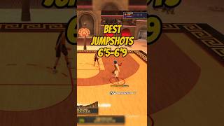 BEST JUMPSHOTS 6’56’9 IN NBA 2K25 nba2k [upl. by Atteuqehs49]