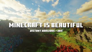 Minecraft Nostalgia Distant Horizons 20 [upl. by Nisaj802]