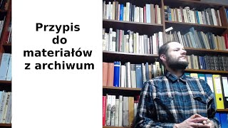 Jak stawiać przypisy do materiałów archiwalnych [upl. by Duyne600]