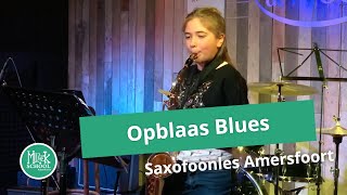 Opblaas Blues  Saxofoonles Amersfoort [upl. by Ollopa]