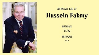 Hussein Fahmy Movies list Hussein Fahmy Filmography of Hussein Fahmy [upl. by Wayolle]