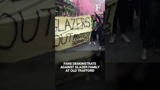 Manchester United Fans Protests Against Club Owners [upl. by Bergstrom]