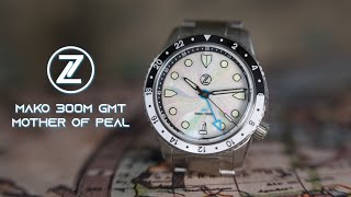 Zelos Mako True GMT MoP dial [upl. by Feirahs194]