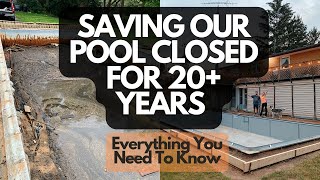 Saving Our Abandoned Pool FAQs Behind the Scenes amp More  AspenAckley [upl. by Innus]