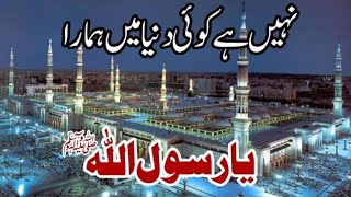 Best Naat  Naat Sharif 2024  Nahi Hai Koi Duniya Mein Hamara Ya Rasool Allah  Sufyan Sarwar [upl. by Eirrem]